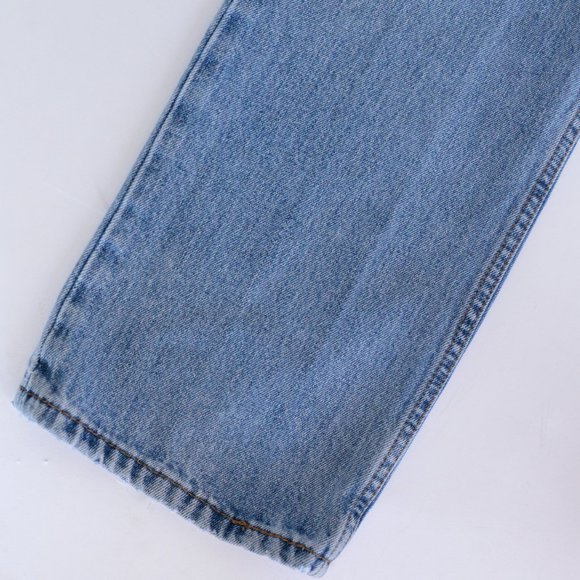 Levis 516 Straight Leg Distressed Denim Jeans ~36/32 - Picture 9 of 12